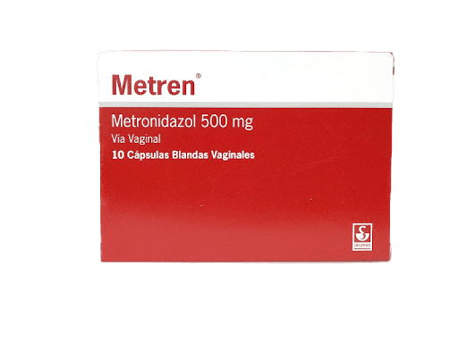 Foto de Metren 500 mg x 10 cap blandas vag siegfried