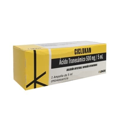 Foto de Ciclokan 500 mg/ 5ml x 1 amp klinos