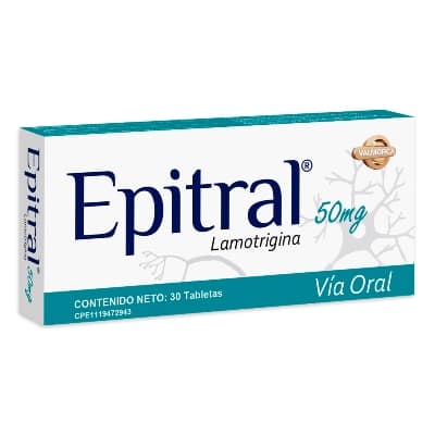 Foto de Epitral 50mg x 30tab valmorca