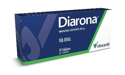 Foto de Diarona 200 mg x 10 tab vincenti