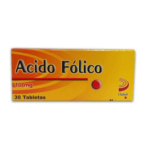 Foto de Acido folico 10 mg x 30 tab meyer 
