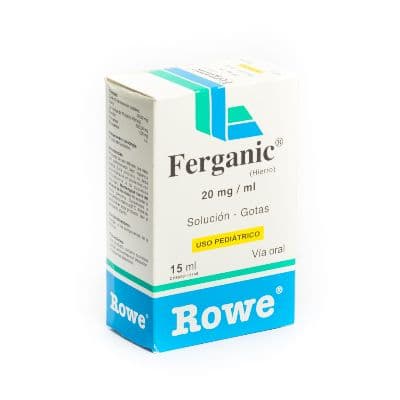 Foto de Ferganic gotas 20 mg / ml x 15 ml rowe