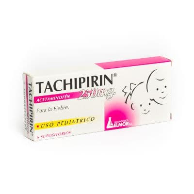 Foto de Tachipirin 250 mg x 6 sup elmor