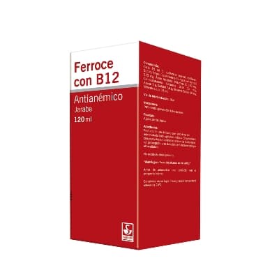 Foto de Ferroce con b12 jbe x120ml