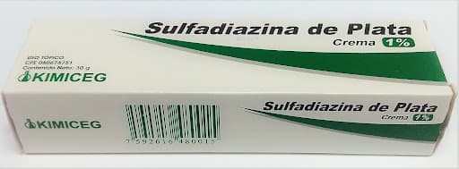 Foto de Sulfadiazina de plata crema 1% x 30 g kimiceg