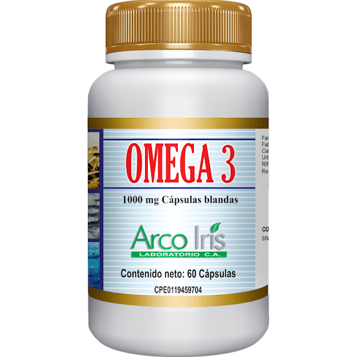 Foto de Omega 3 1000mg x 60 cap arco iris