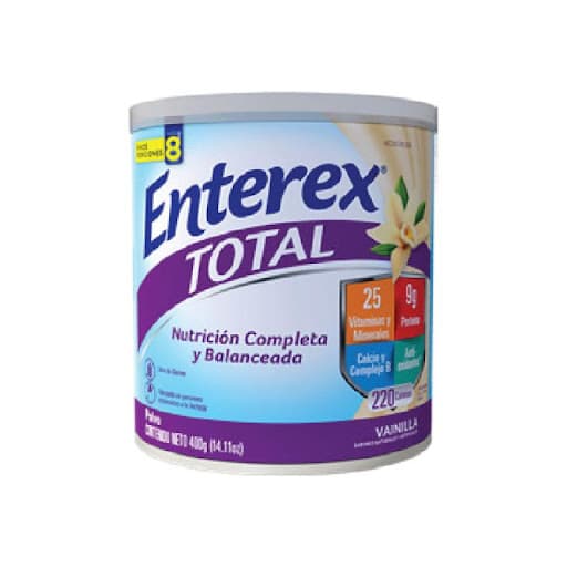 Foto de Enterex total vainilla polvo x 400 g victus