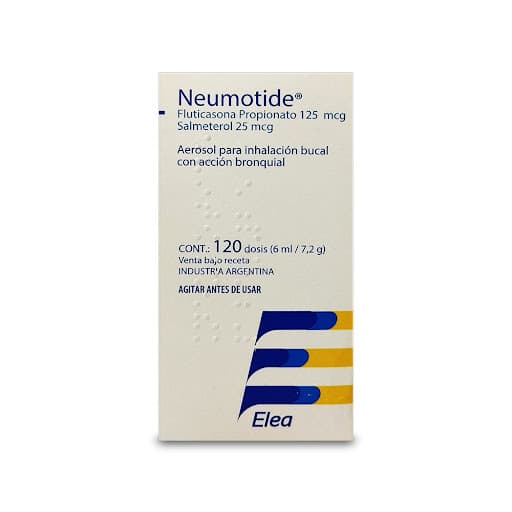Foto de Neumotide 125 mcg/25 mcg inh x 120 dosis elea phoenix