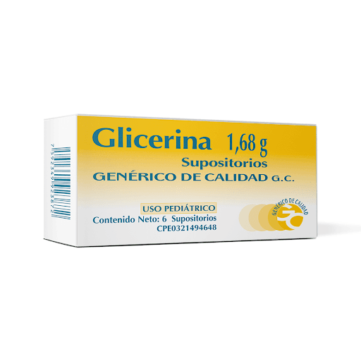Foto de Glicerina 1,68g x 6 sup gc