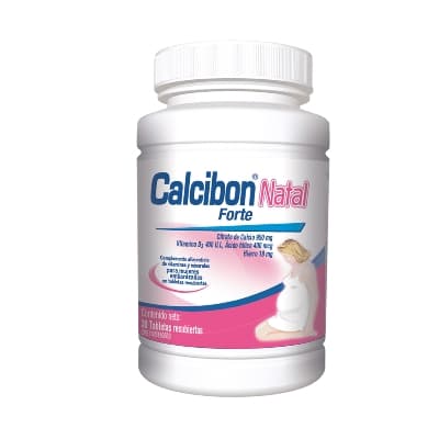 Foto de Calcibon natal forte x 30 tab farma