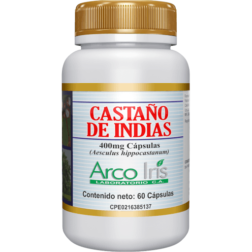 Foto de Castaño de india 400 mg x 60 cap arco iris