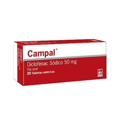Foto de Campal 50 mg x 20 tab siegfried