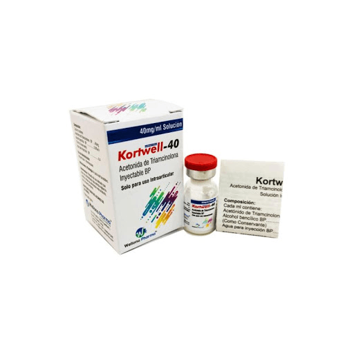 Foto de Kortwell 40 mg / ml x 1 amp wellona pharma