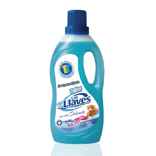 Foto de Detergente liquido bebe 1l las llaves