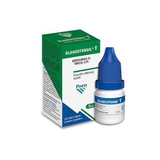 Foto de Glaucotensil t 2-0,5% sol ofta x 5 ml poen