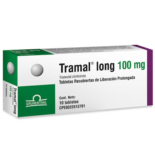 Foto de Tramal long 100 mg x 10 tab rec lp grunenthal