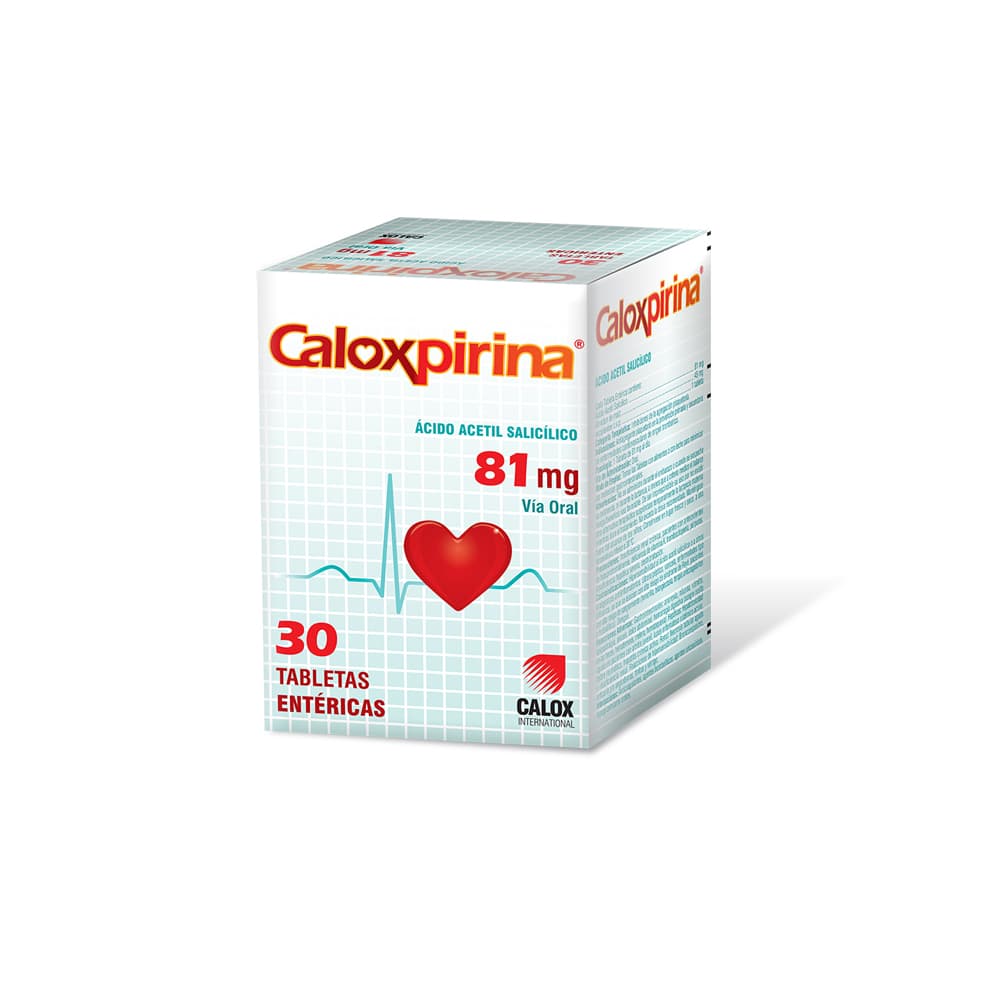 Foto de Caloxpirina 81 mg x 30 tab calox