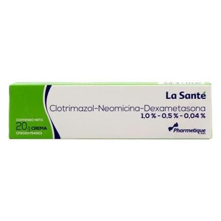Foto de Clotri-neomi-dexa 1%-0,5%-0,04% crema x 20 g la sante