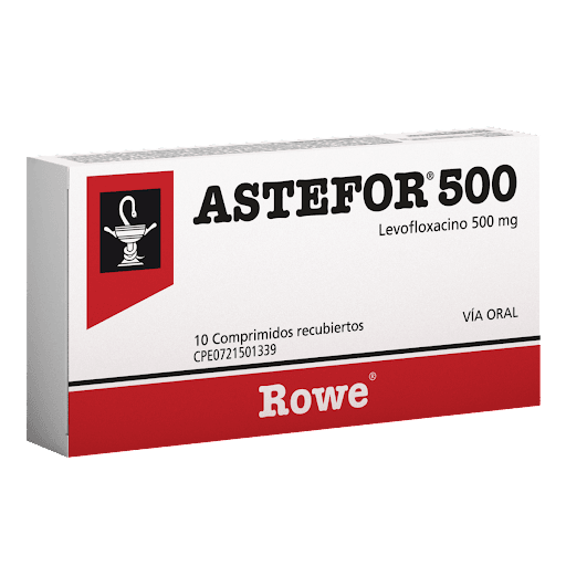 Foto de ASTEFOR 500 MG X 10 COMP REC ROWE