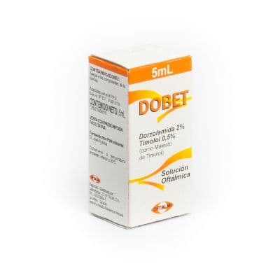 Foto de Dobet 2%/0,5% x 5ml sol oft oftalmi