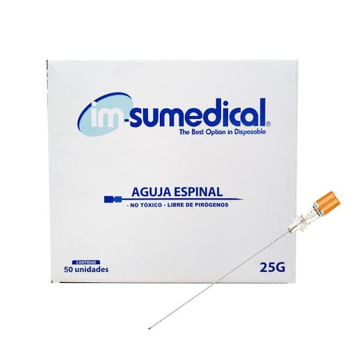 Foto de Aguja espinal n° 25 g im-sumedical