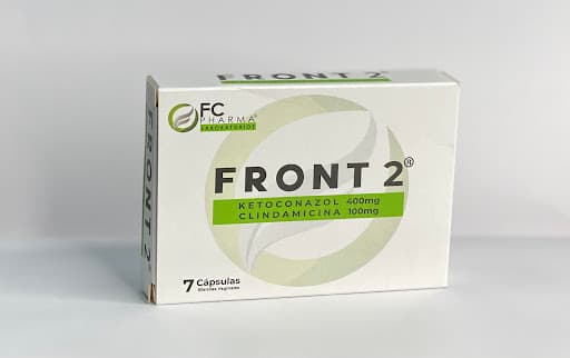 Foto de Fron dos 400-100 mg x 7 caps blandas vag fc pharma