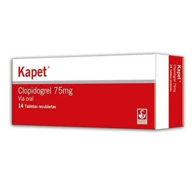 Foto de Kapet 75 mg x 14 tab siegfried
