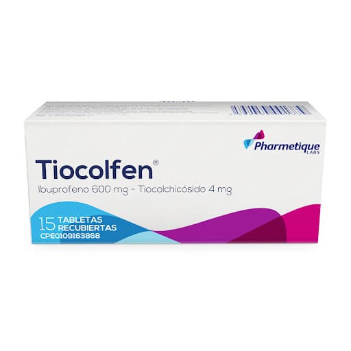 Foto de Tiocolfen 600-4 mg x 15 tab pharmetique